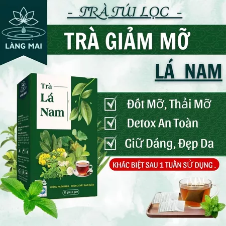 Trà giảm mỡ lá nam
